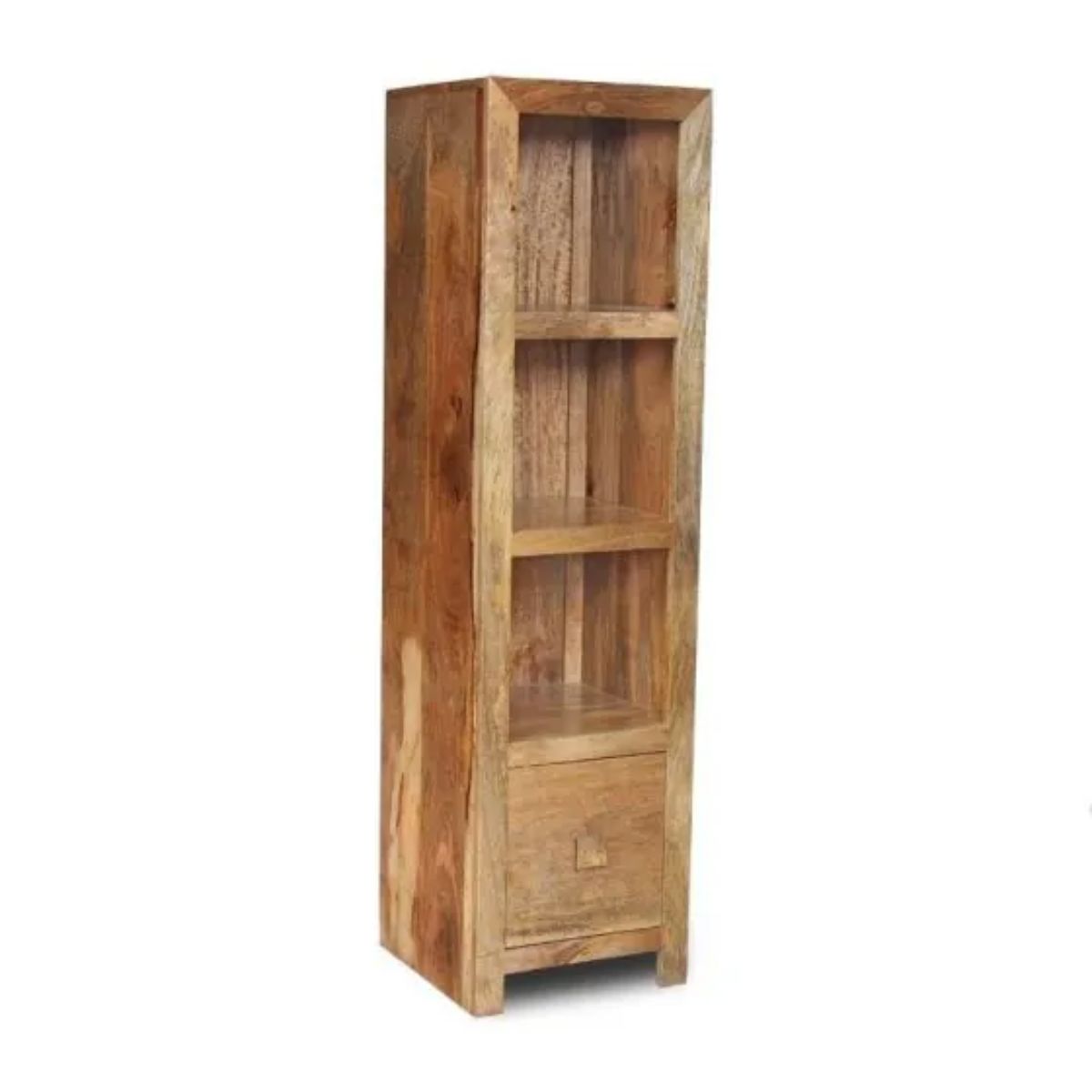 Trade Furniture Mango Wood Slim Drawer 40cm Bookcase