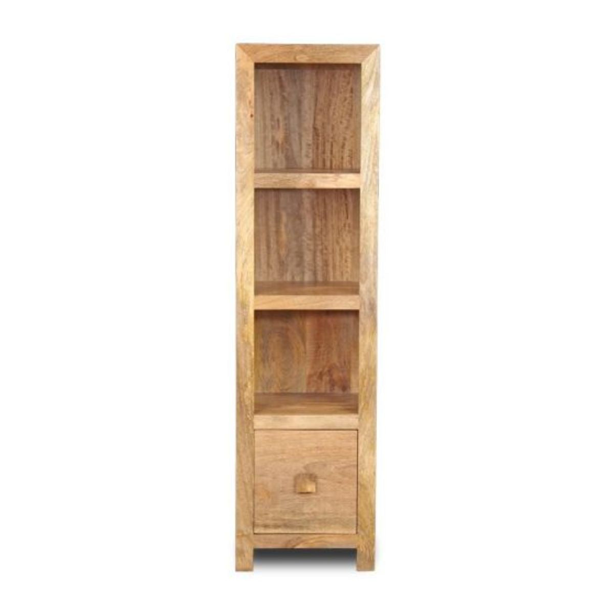 Trade Furniture Mango Wood Slim Drawer 40cm Bookcase