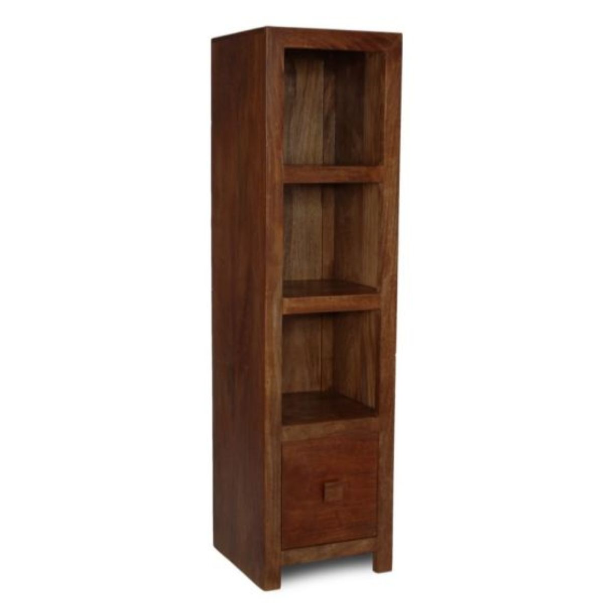 Trade Furniture Mango Wood Slim Drawer 40cm Bookcase