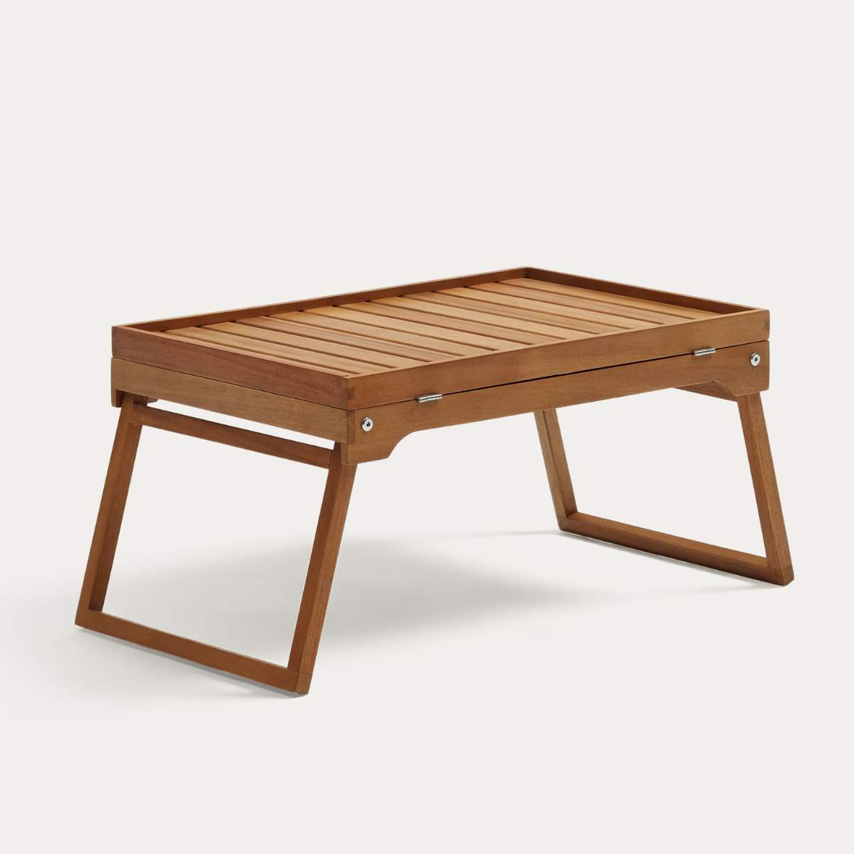 Kave Home Mani folding tray made from solid acacia wood FSC 100%