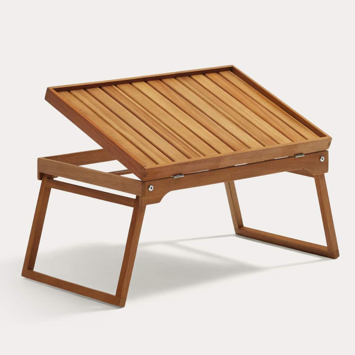 Kave Home Mani folding tray made from solid acacia wood FSC 100%
