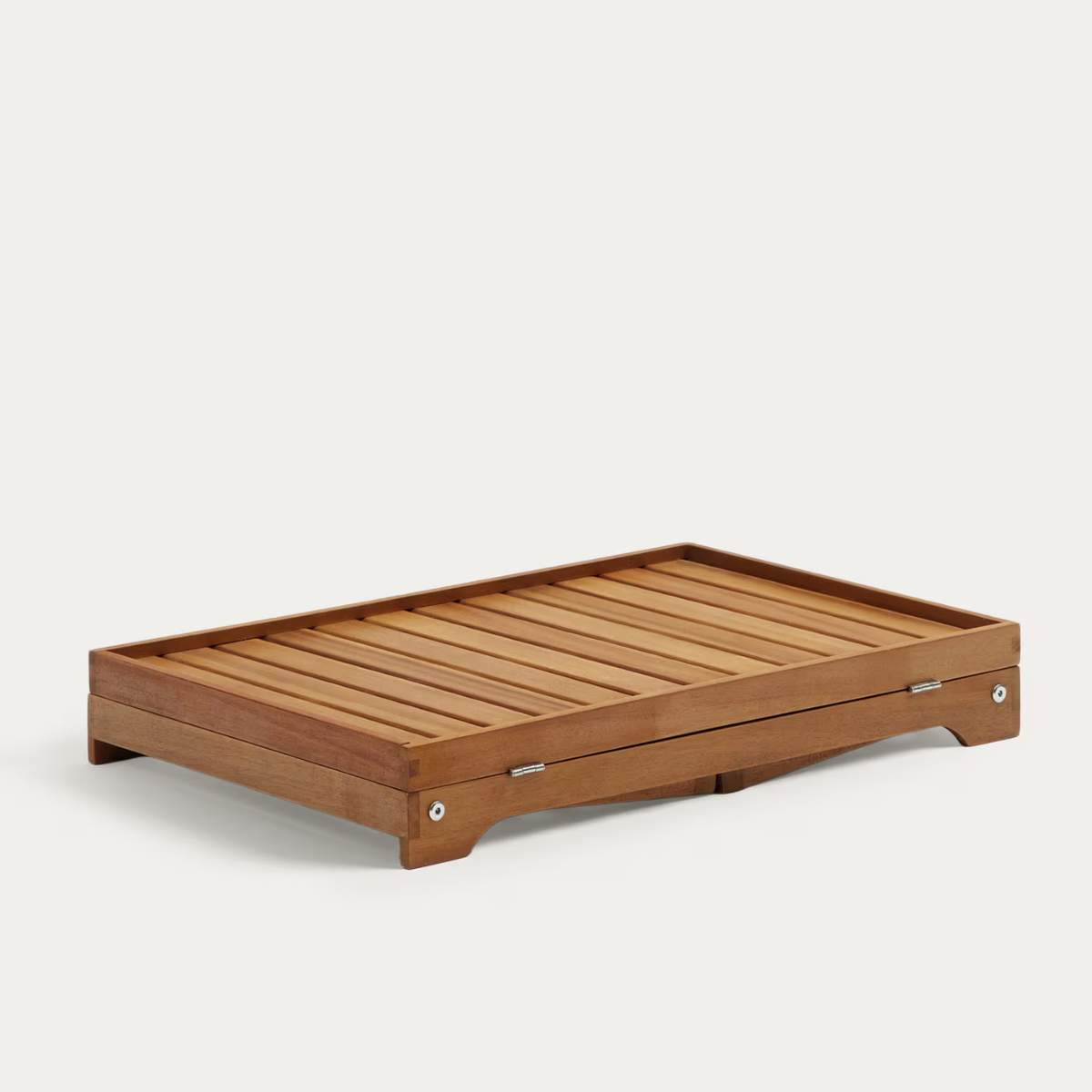 Kave Home Mani folding tray made from solid acacia wood FSC 100%