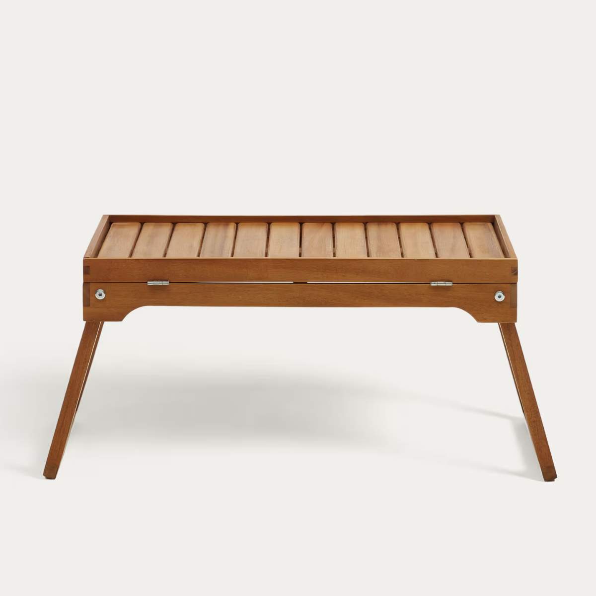 Kave Home Mani folding tray made from solid acacia wood FSC 100%