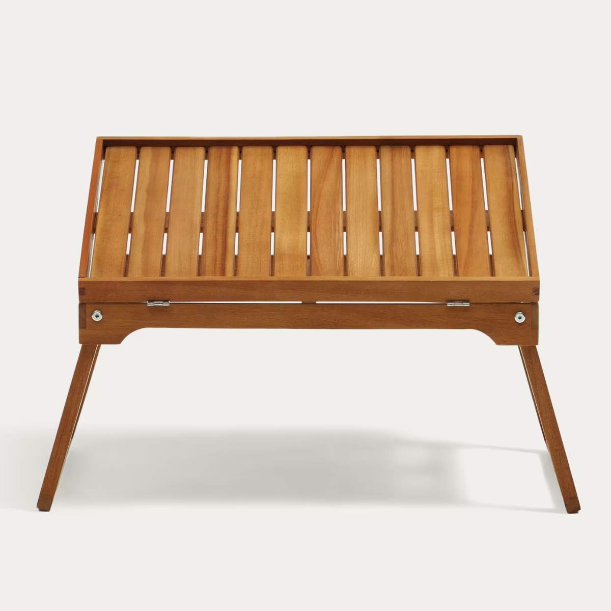 Kave Home Mani folding tray made from solid acacia wood FSC 100%
