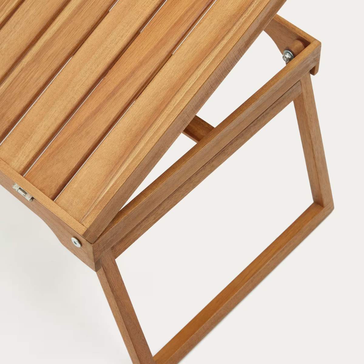 Kave Home Mani folding tray made from solid acacia wood FSC 100%