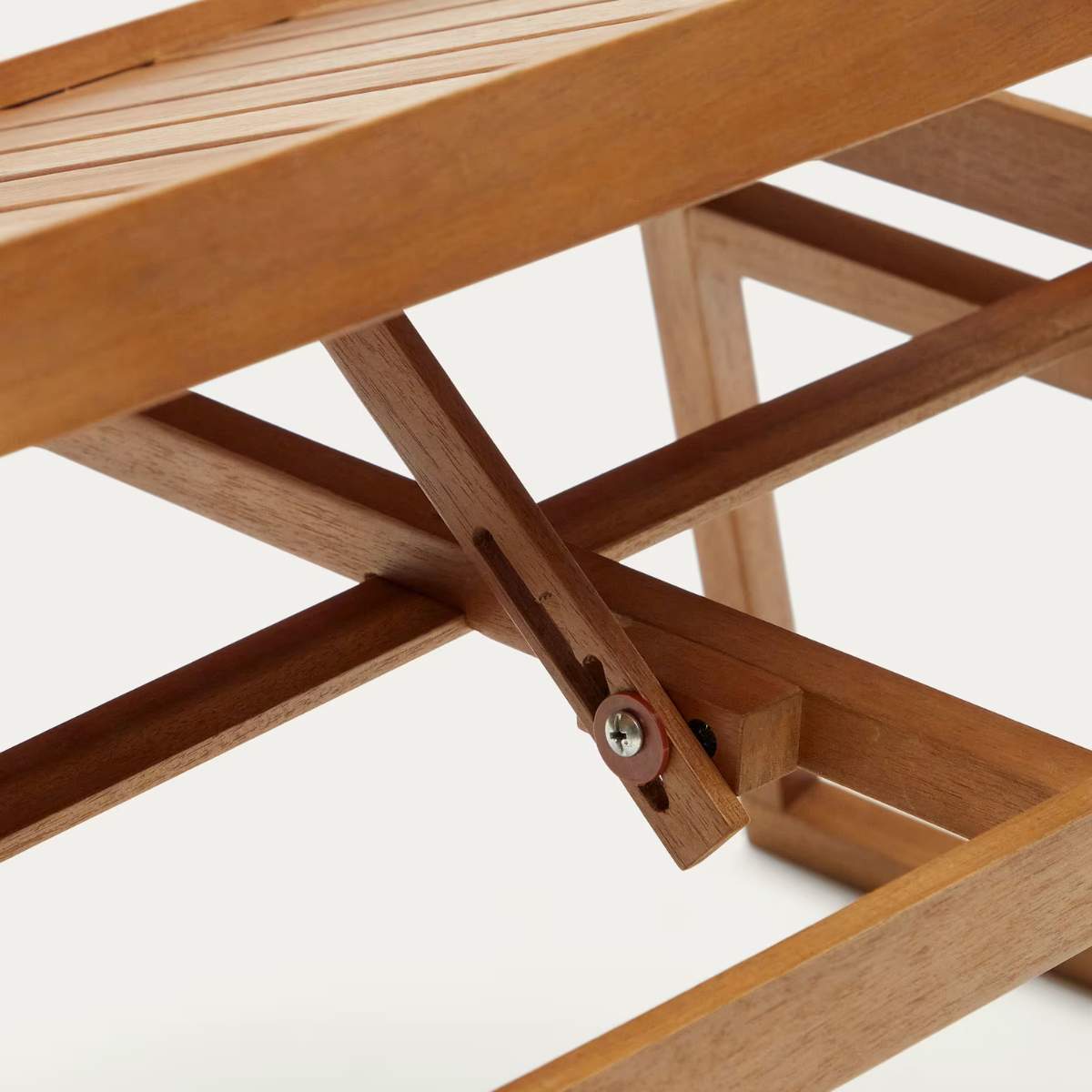 Kave Home Mani folding tray made from solid acacia wood FSC 100%