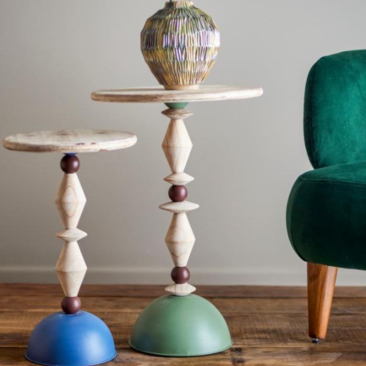 Bloomingville Mannelli Side Table - Green