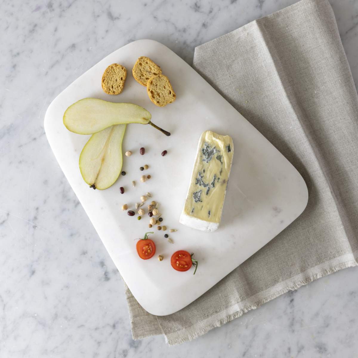 Grand Illusions Marble Chopping Board Large