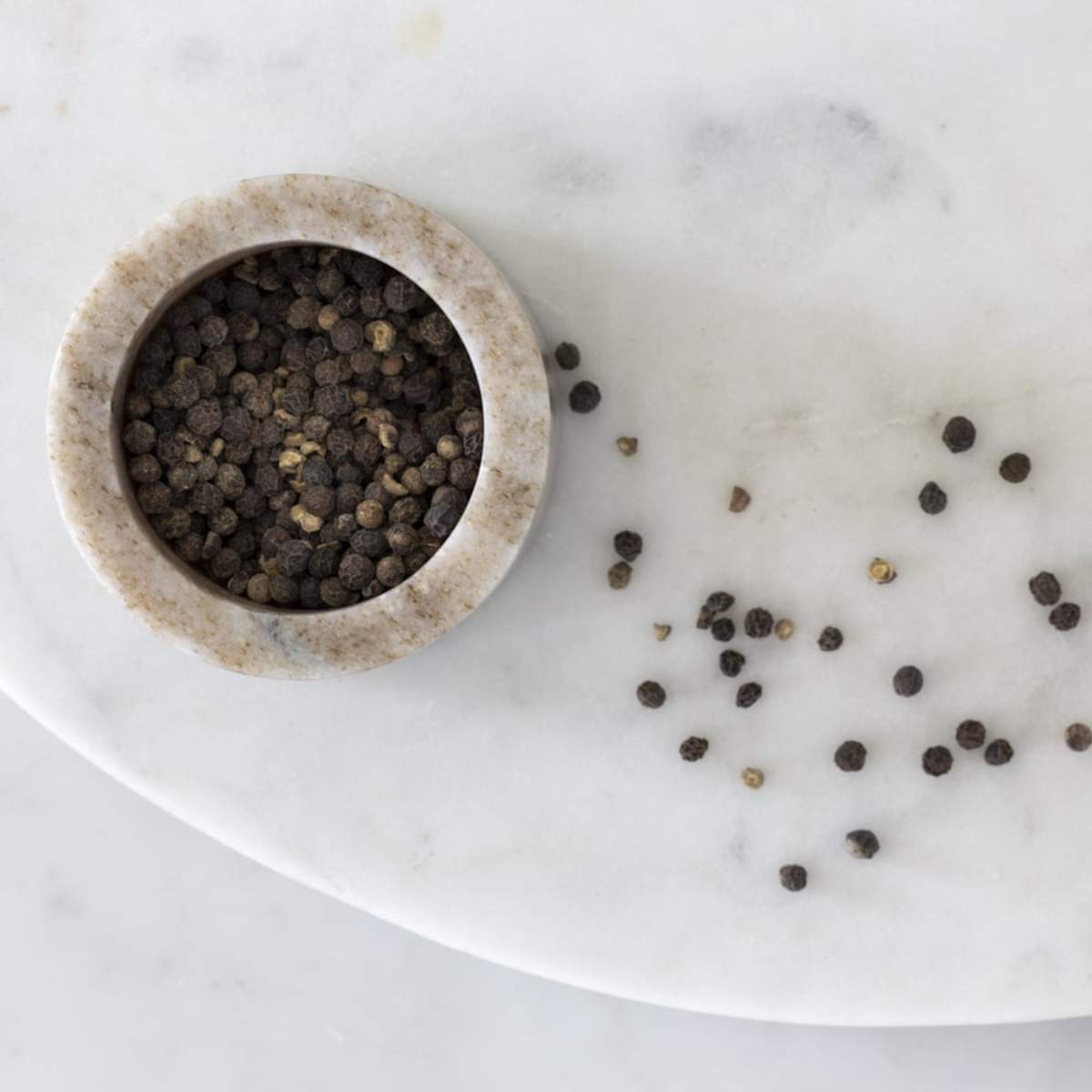 Grand Illusions Marble Salt Cellar Sand
