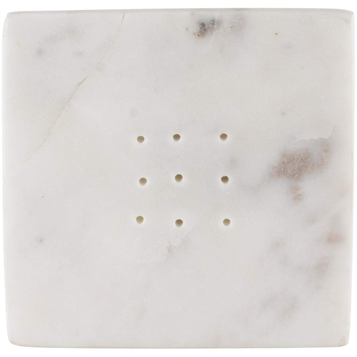 Grand Illusions Marble Soap Dish Square