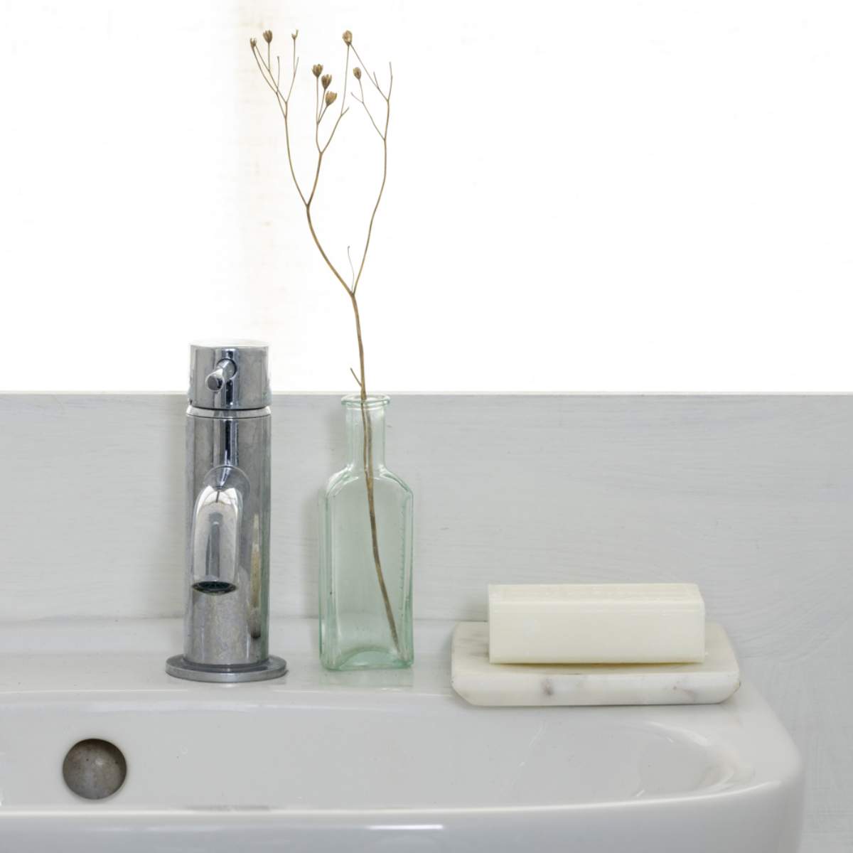 Grand Illusions Marble Soap Dish Square