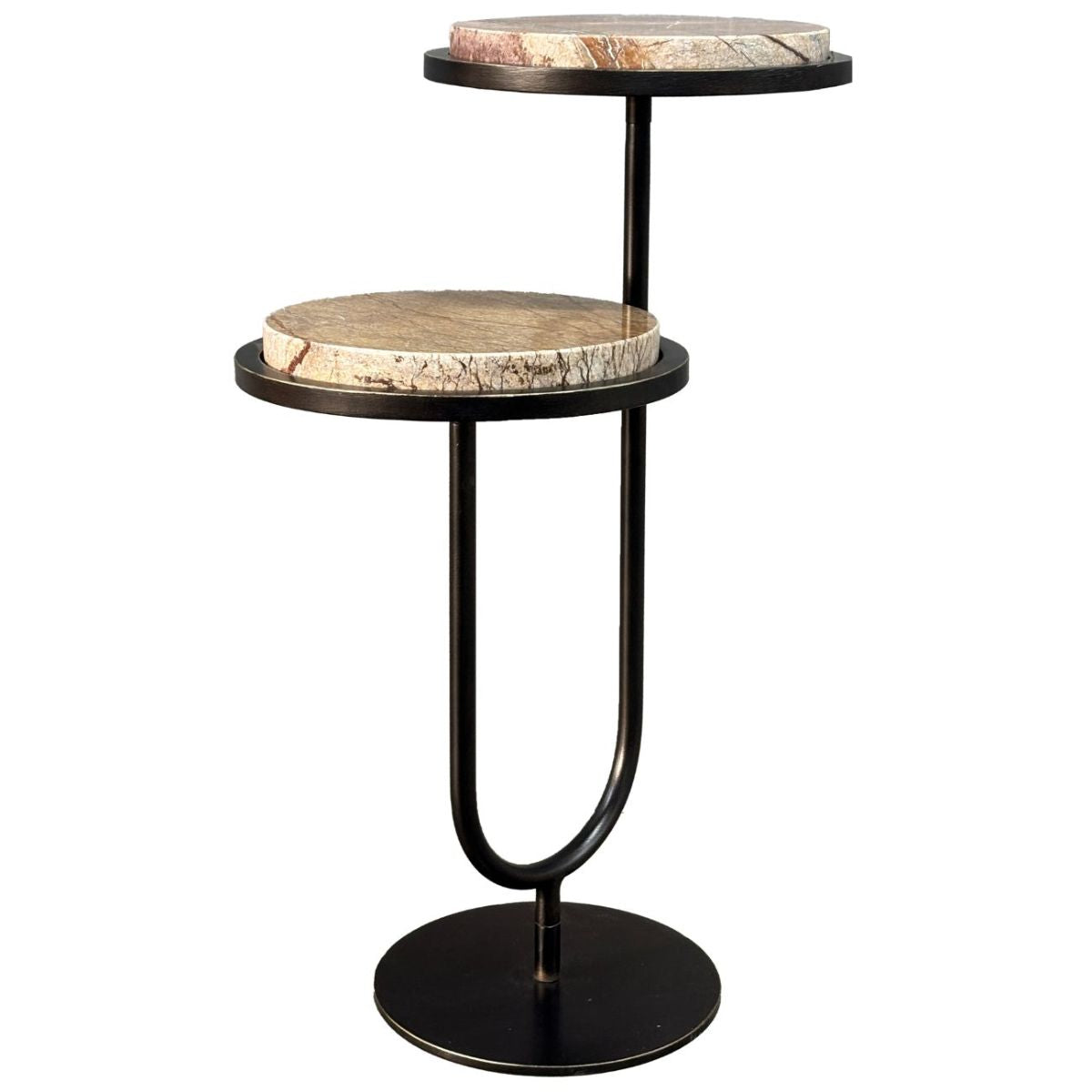 Libra Interiors Marco Accent Table Forest Brown