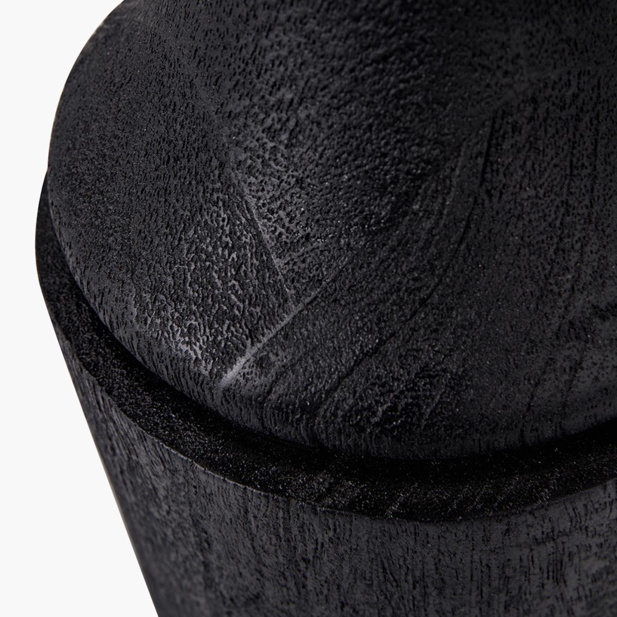 Pacific Lifestyle Marin Black Wood Tall Neck Table Lamp Base