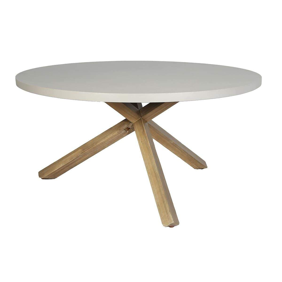 Maze - Martinique Rope Weave 6 Seat Round Dining Set