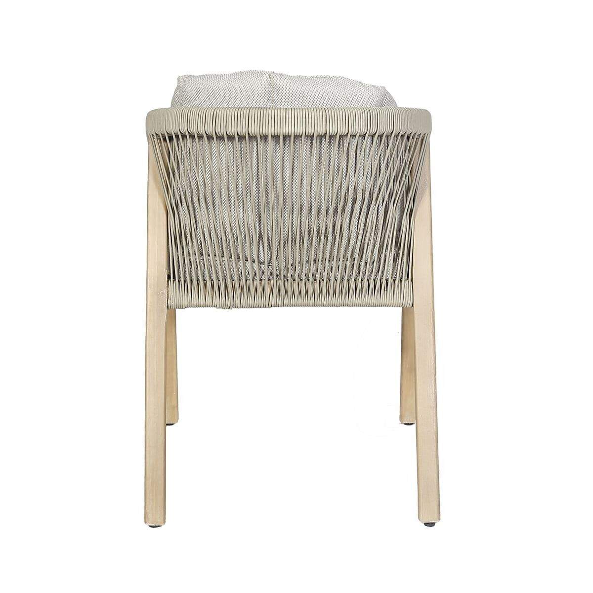 Maze - Martinique Rope Weave 6 Seat Round Dining Set