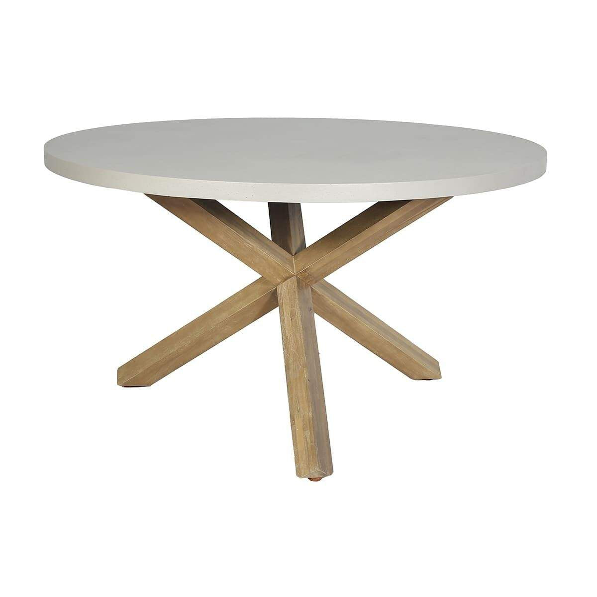Maze - Martinique Rope Weave 6 Seat Round Dining Set