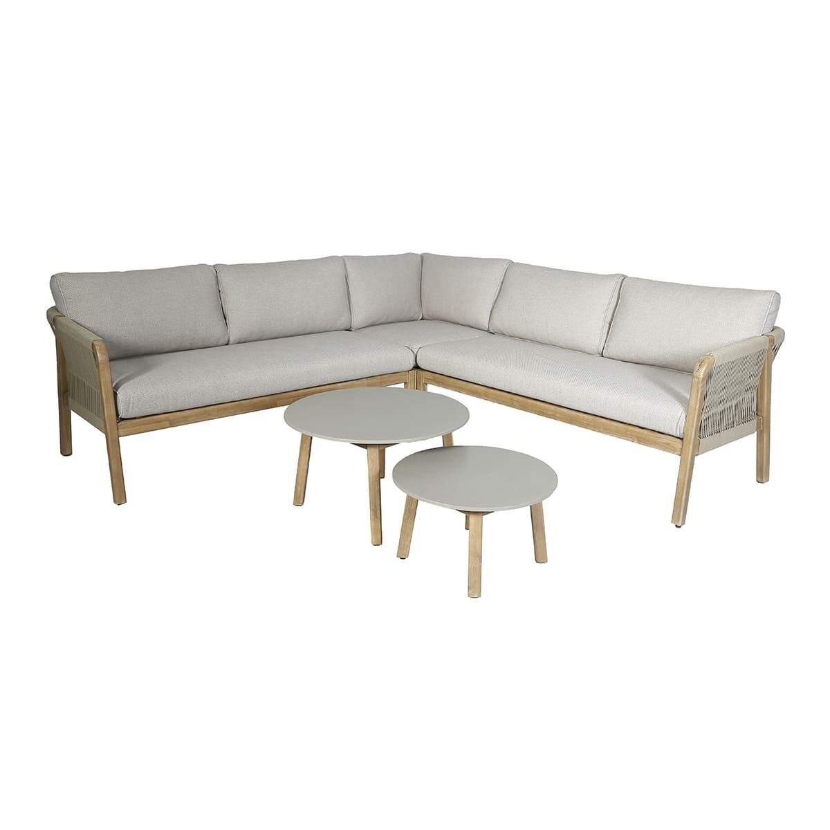 Maze - Martinique Rope Weave Corner Sofa Set