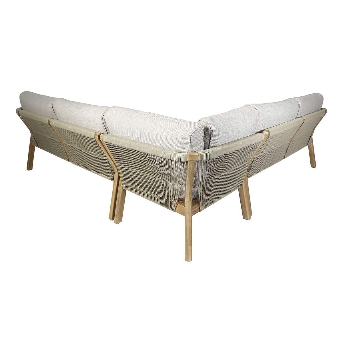 Maze - Martinique Rope Weave Corner Sofa Set
