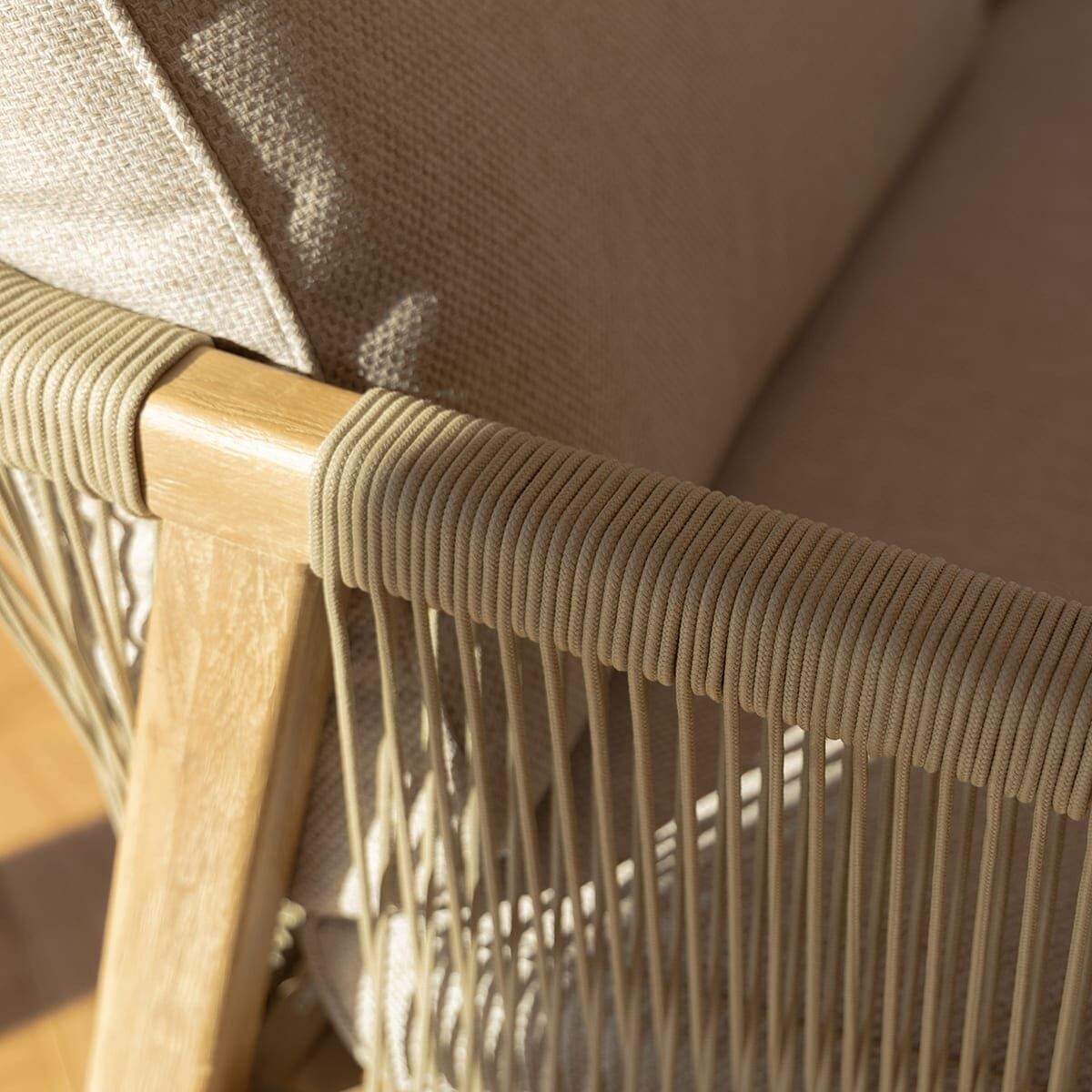 Maze - Martinique Rope Weave Corner Sofa Set