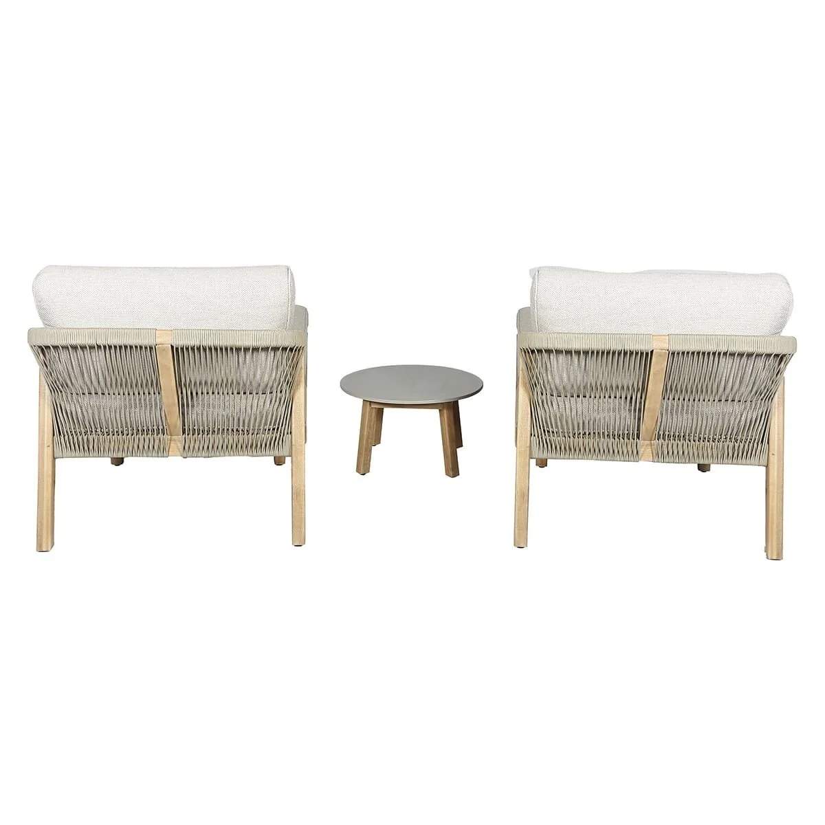 Maze - Martinique Rope Weave Double Sunlounger Set