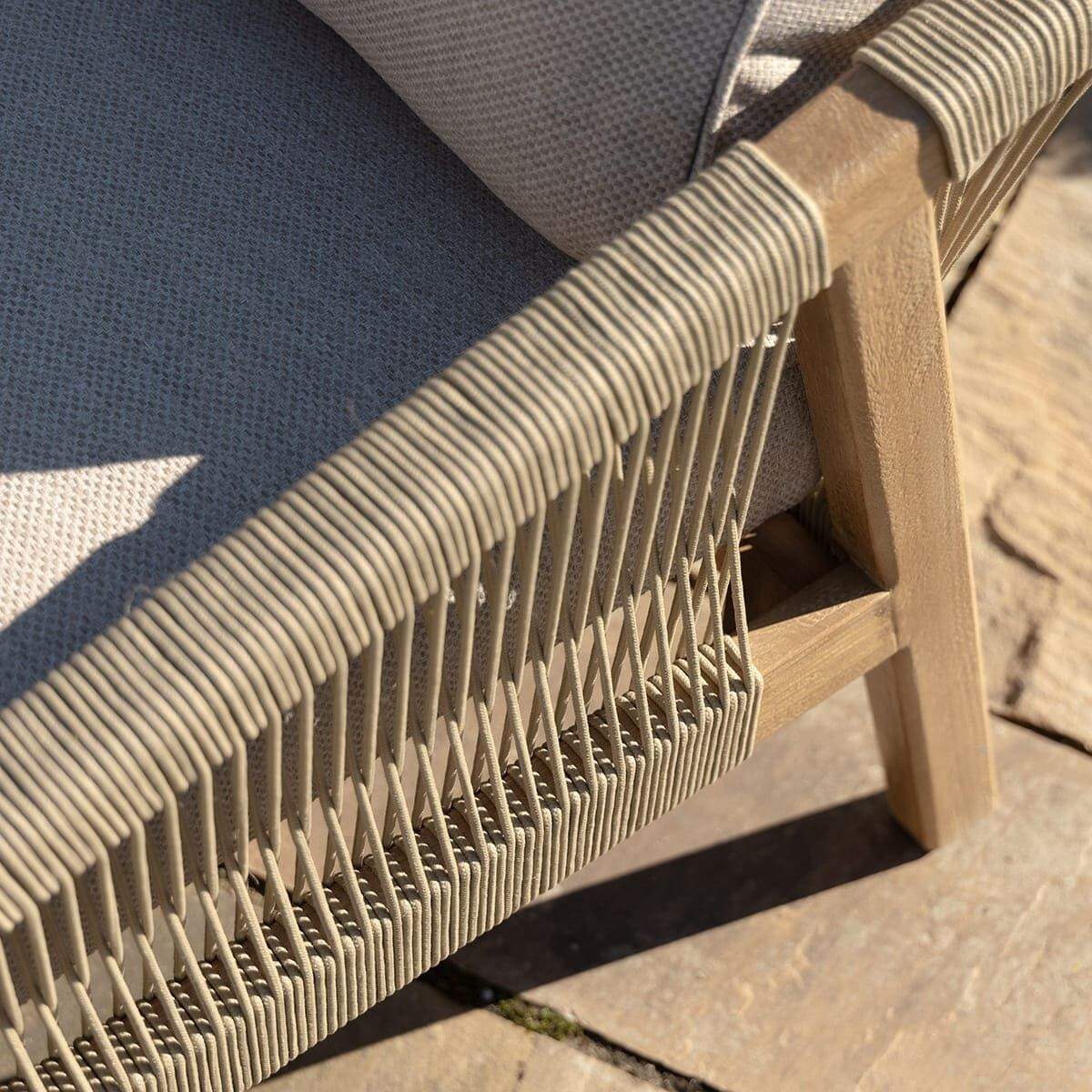 Maze - Martinique Rope Weave Double Sunlounger Set