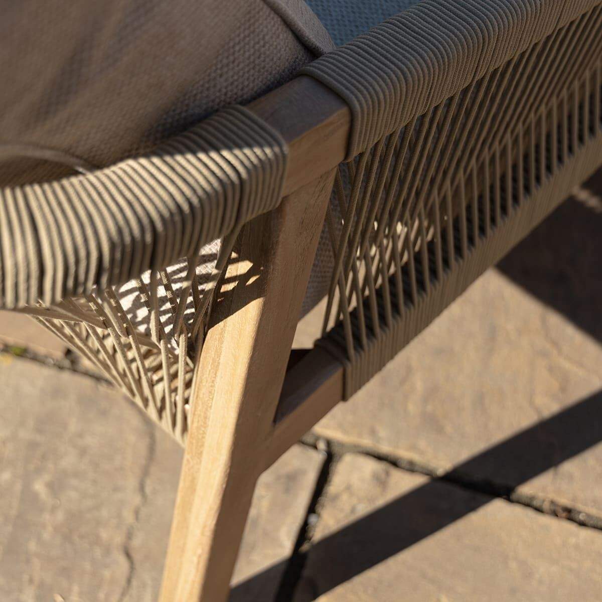 Maze - Martinique Rope Weave Double Sunlounger Set