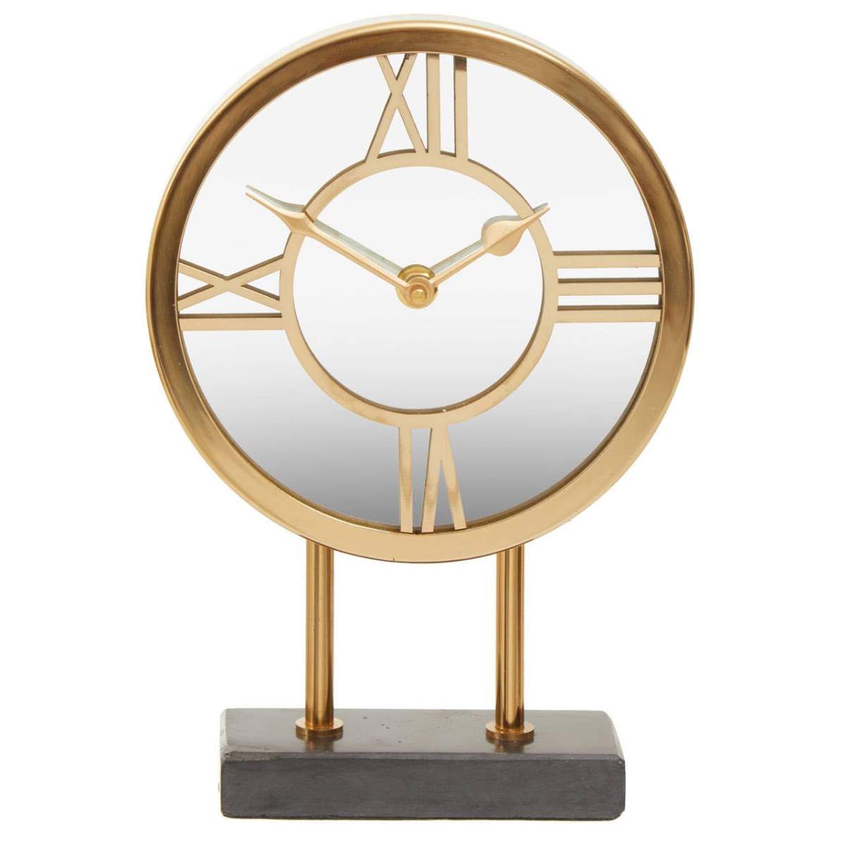 Beaumonde Home Mateo Marble Base Clock
