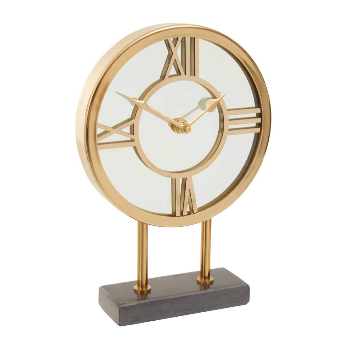 Beaumonde Home Mateo Marble Base Clock