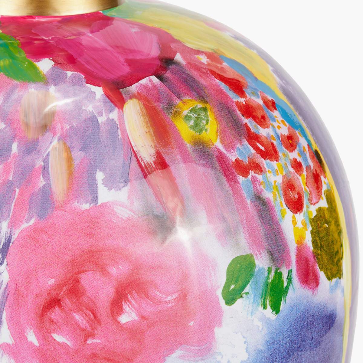 Pacific Lifestyle Matisse Multi Colour Ceramic Urn Table Lamp Base