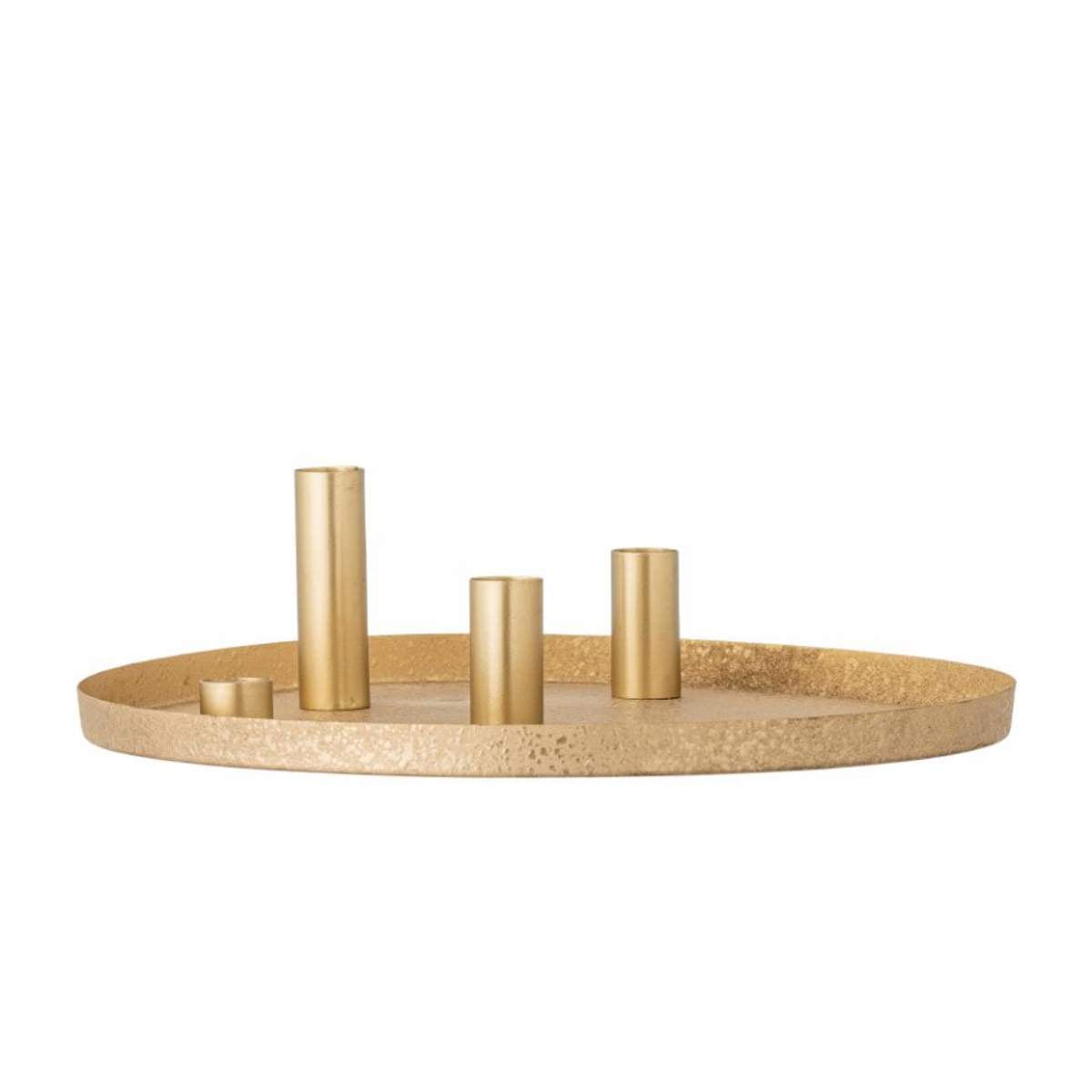 Bloomingville Maxime Candle Holder Gold Metal