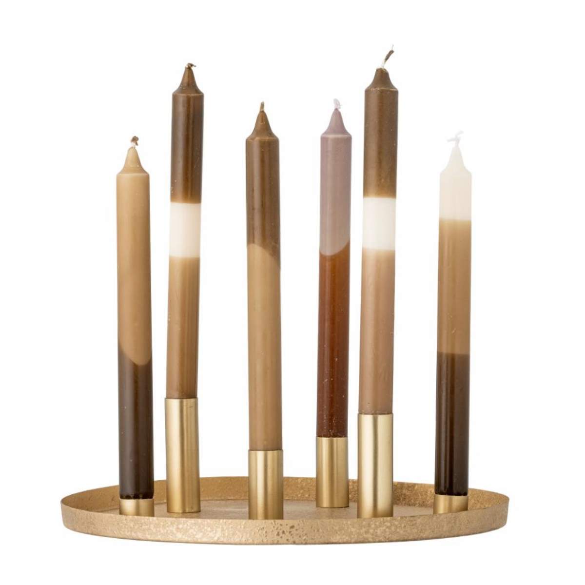 Bloomingville Maxime Candle Holder Gold Metal