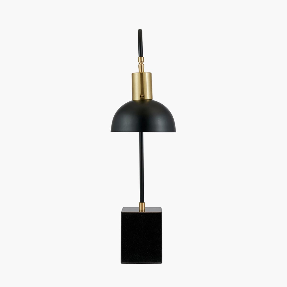 Pacific Lifestyle Mayfair Matt Black Domed Task Table Lamp