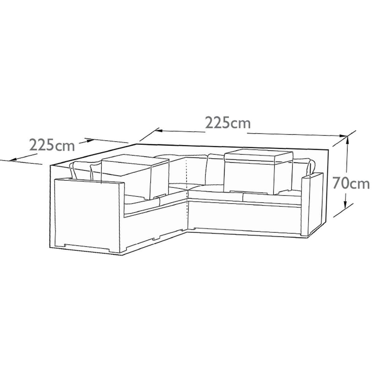 Maze - Corner Group (L-Shaped) Garden Furniture Cover