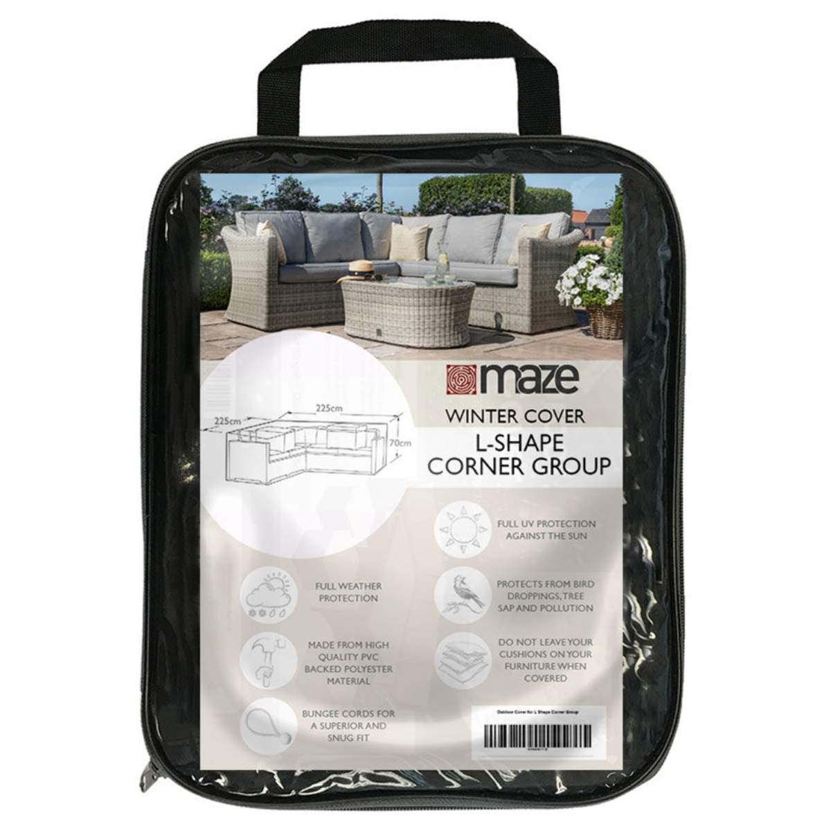 Maze - Corner Group (L-Shaped) Garden Furniture Cover