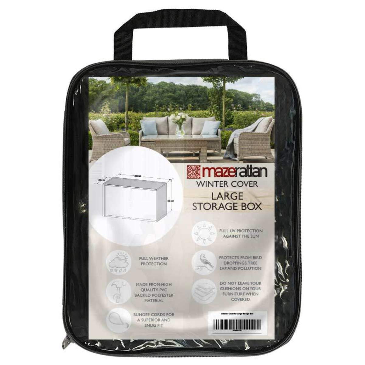 Maze - Garden Storage Box Cover