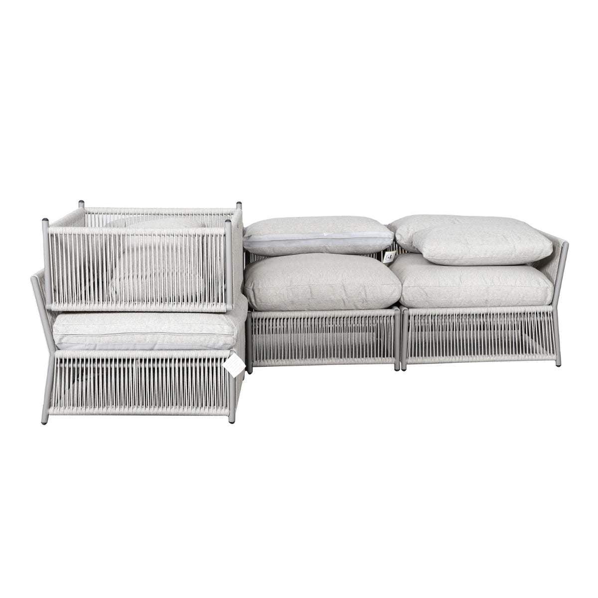 Maze - Pro 300 Outdoor Furniture Cover for Maldives Rope Weave Small Corner Sofa Set