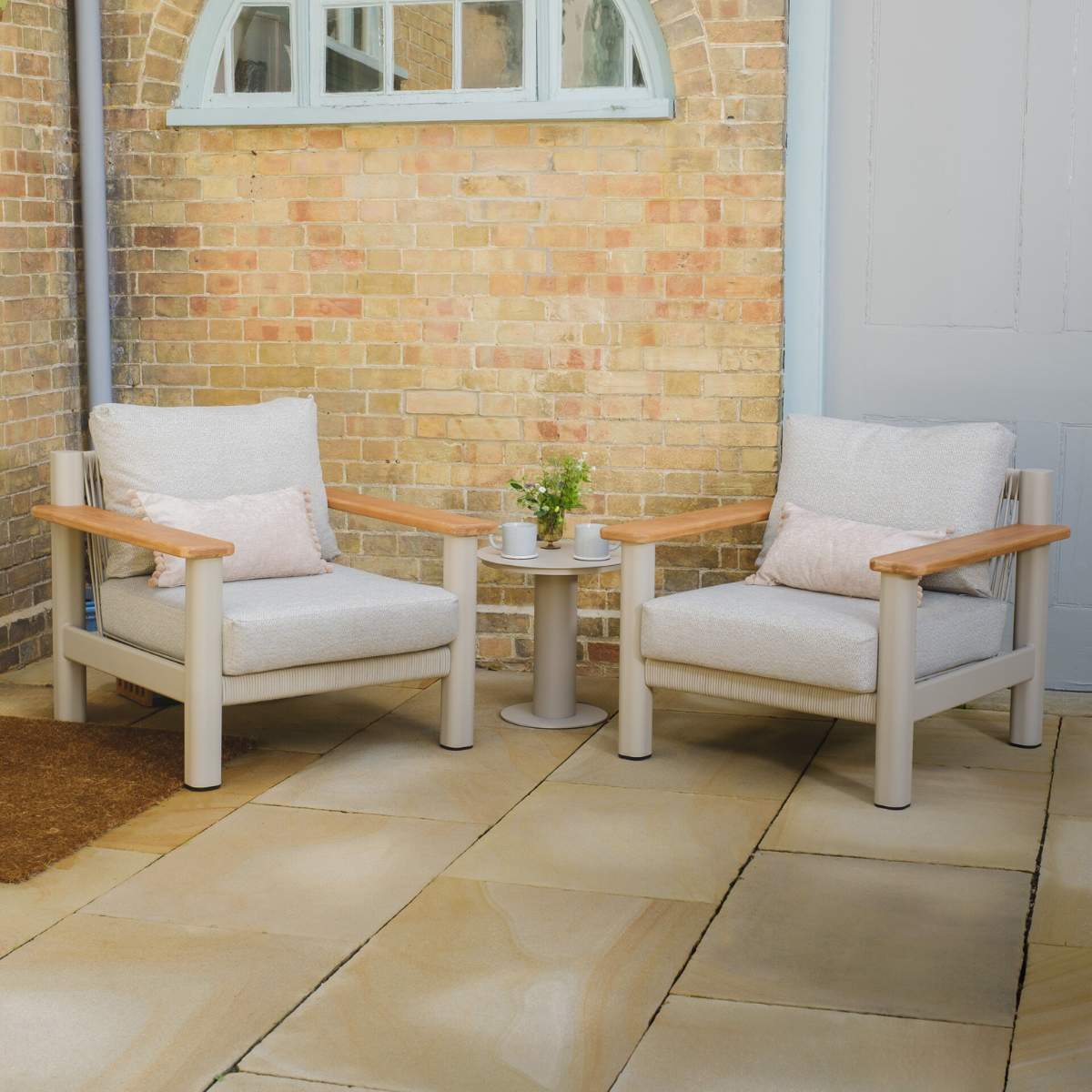 Maze Sicily Rope Weave Lounge Set