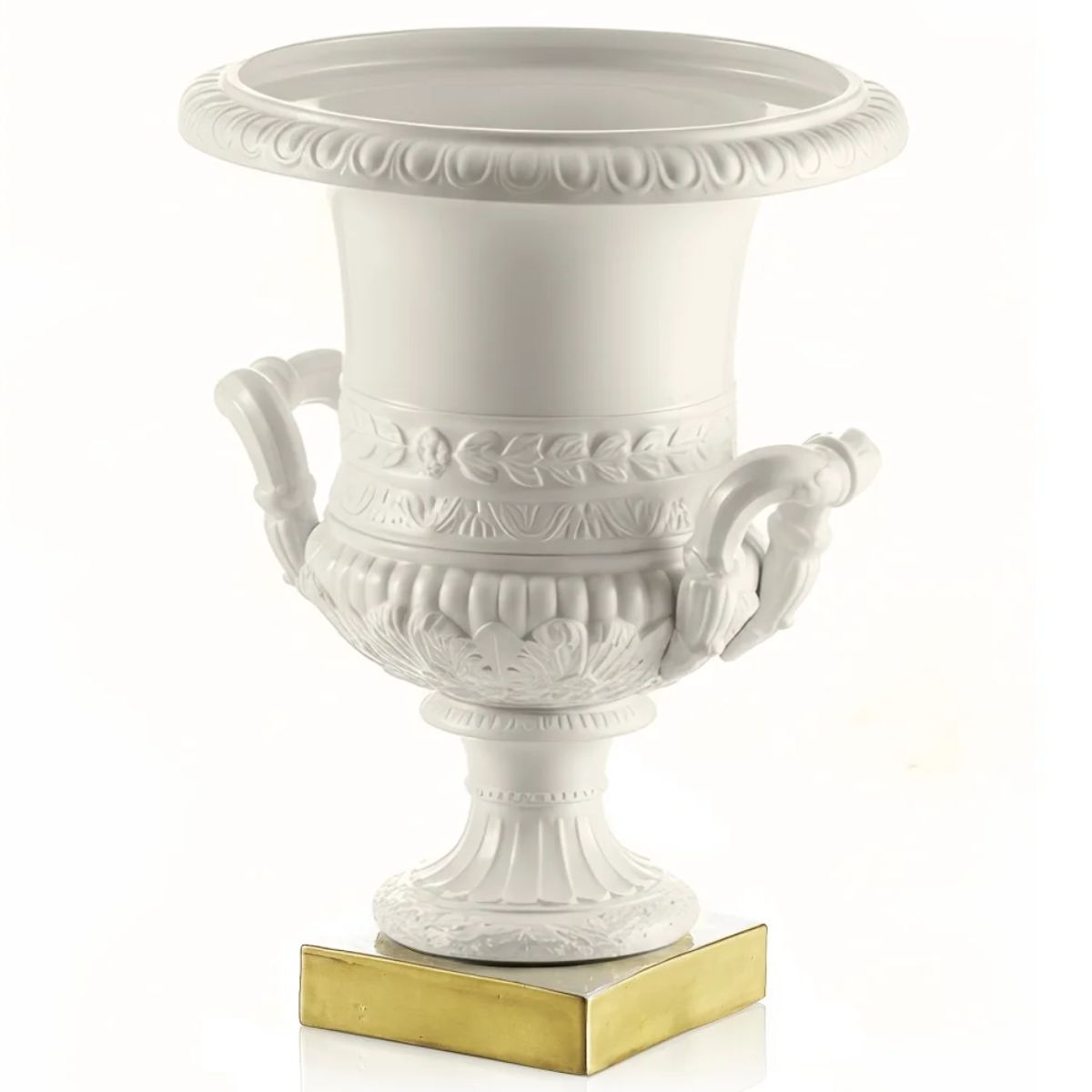 Villari Medici Vase - White