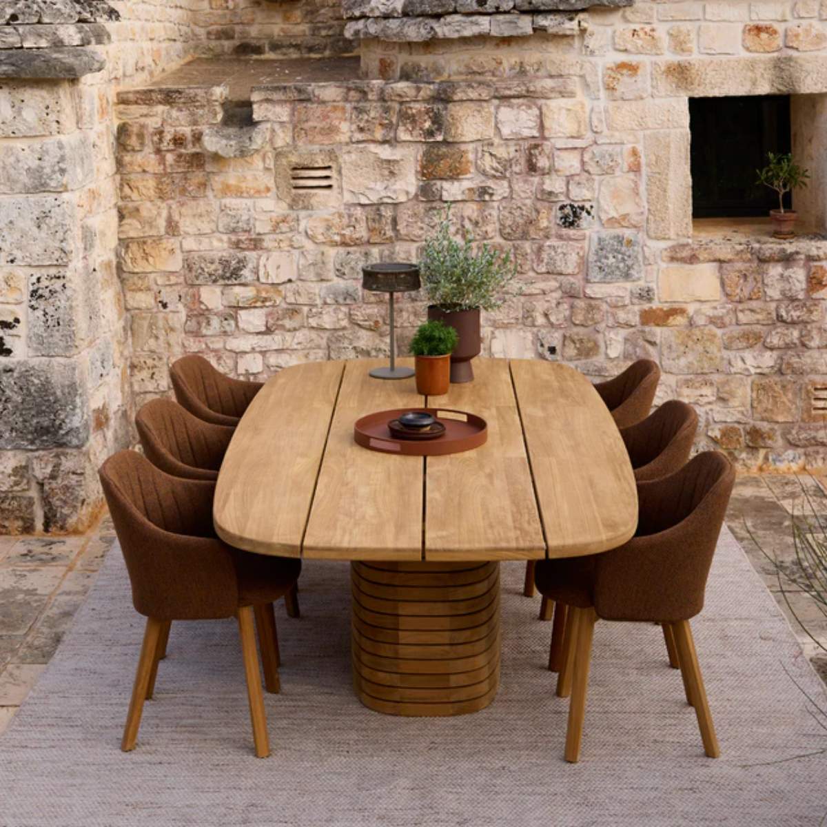 Cane-line Mellow Dining Table, Oval - Medium