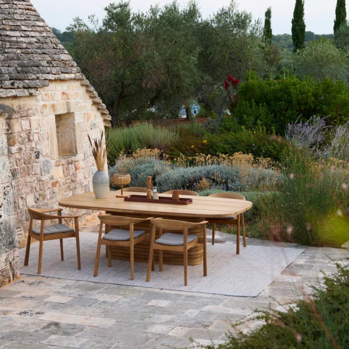 Cane-line Mellow Dining Table, Oval - Medium
