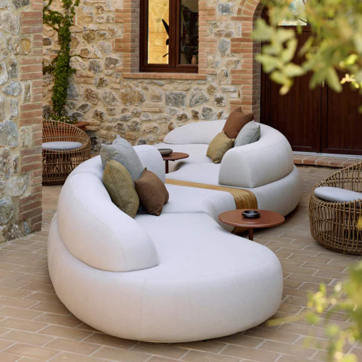 Cane-line Mellow Sofa Module Left w/Long Backrest