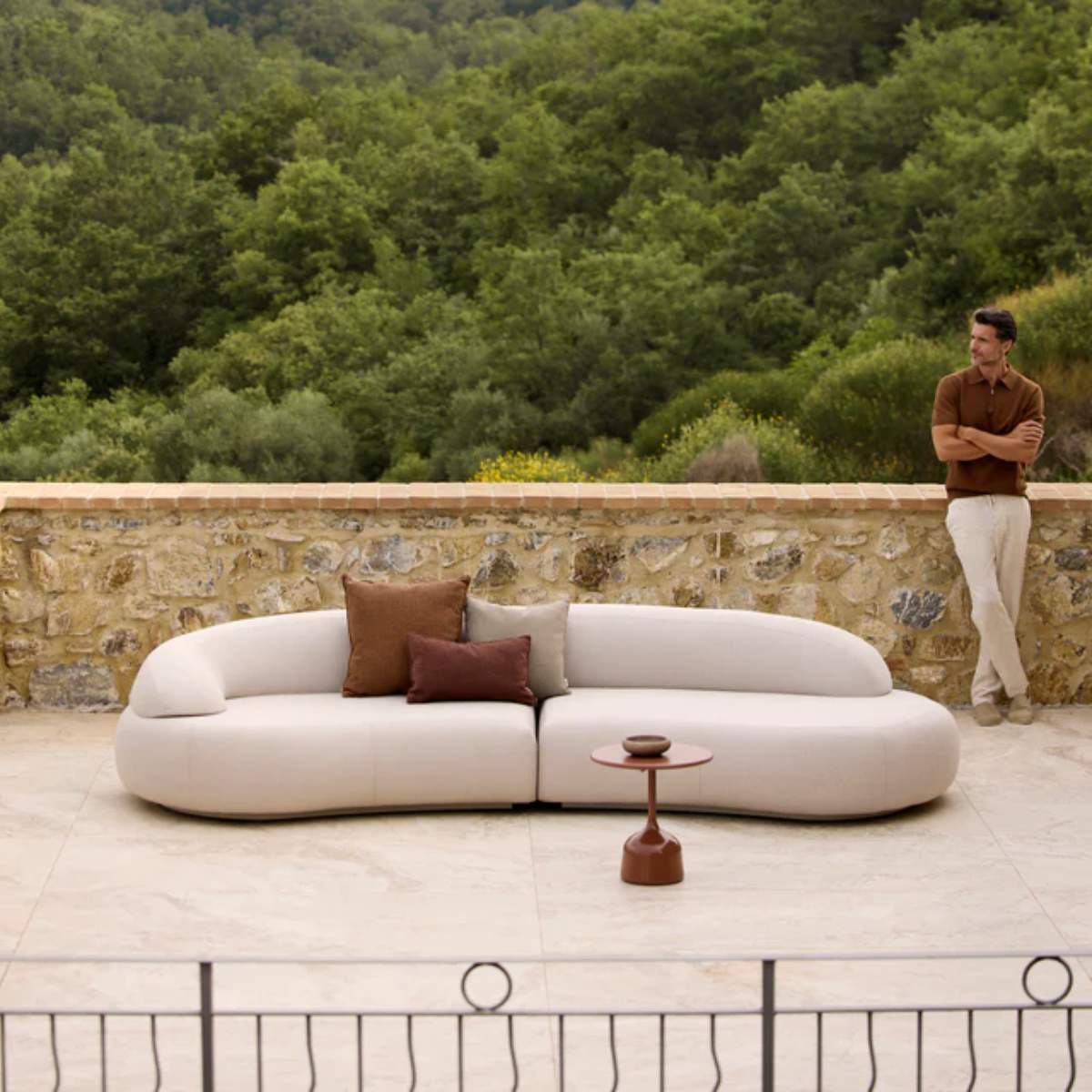 Cane-line Mellow Sofa Module Right w/Long Backrest