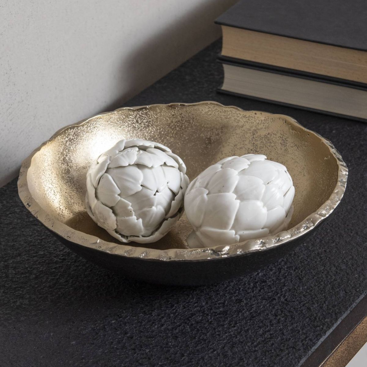 Libra Interiors Merapi Lava 22cm Bowl - Set of 2