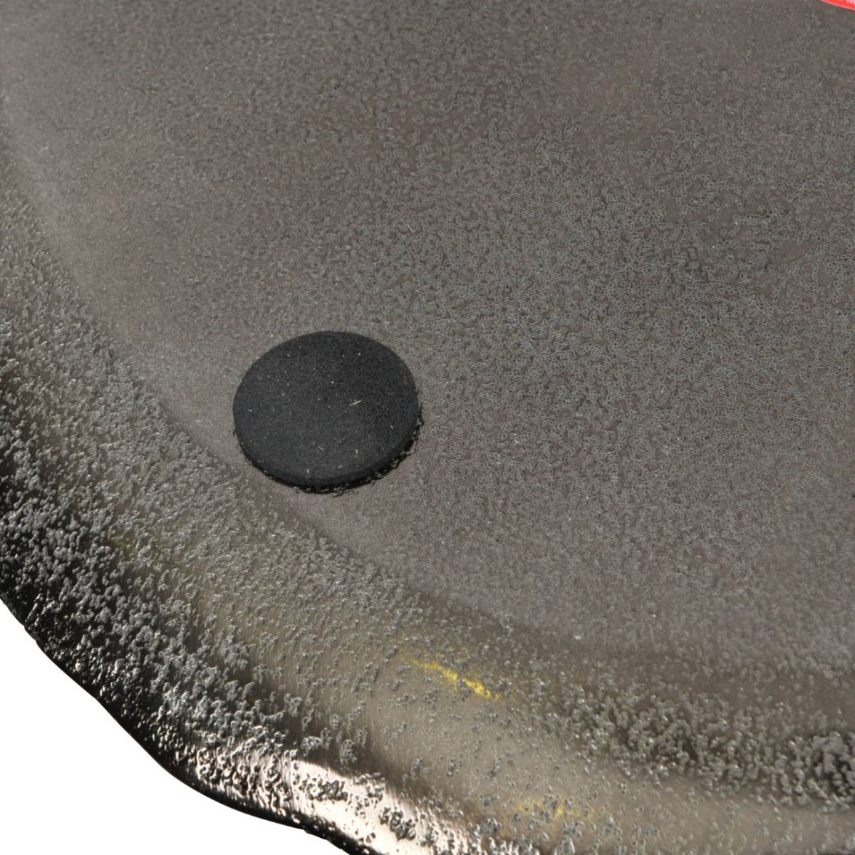 Libra Interiors Merapi Lava 34cm Platter - Set of 2