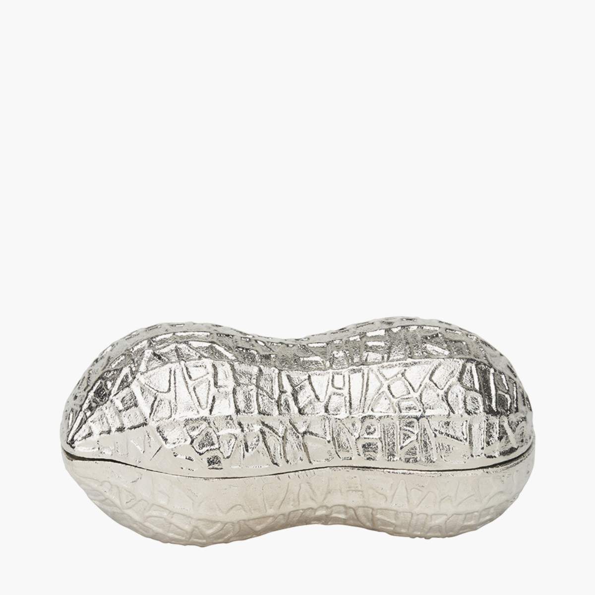 Pacific Lifestyle Metal Peanut Lidded Trinket Bowl
