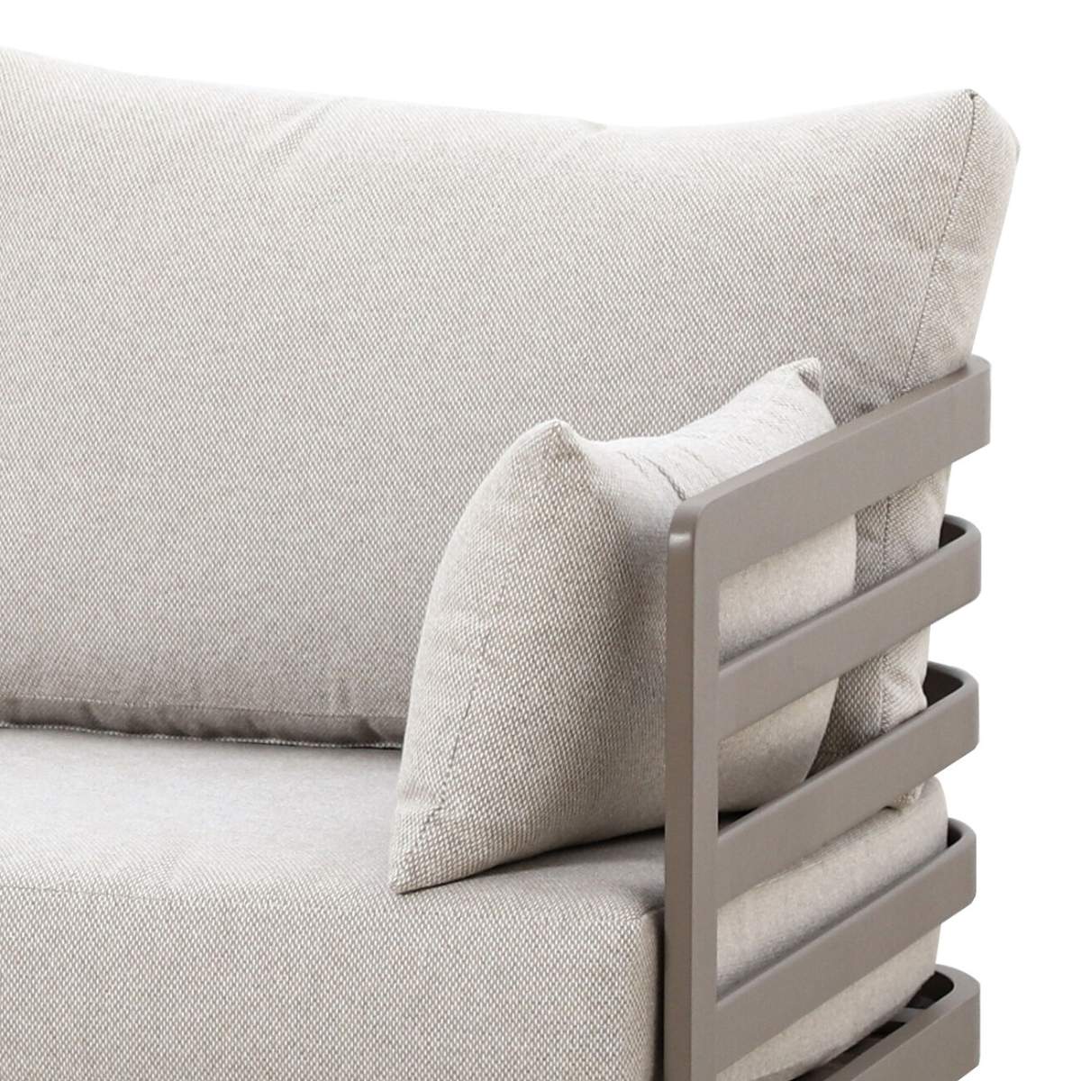 Maze Metro Aluminium 2 Seat Sofa Set