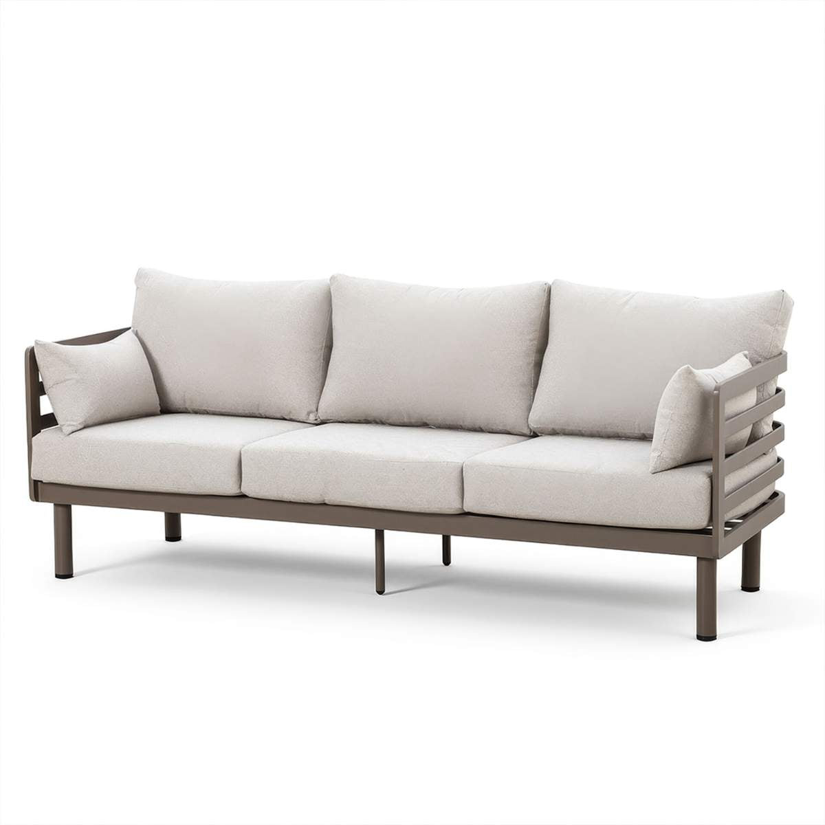 Maze Metro Aluminium 3 Seat Garden Sofa Set