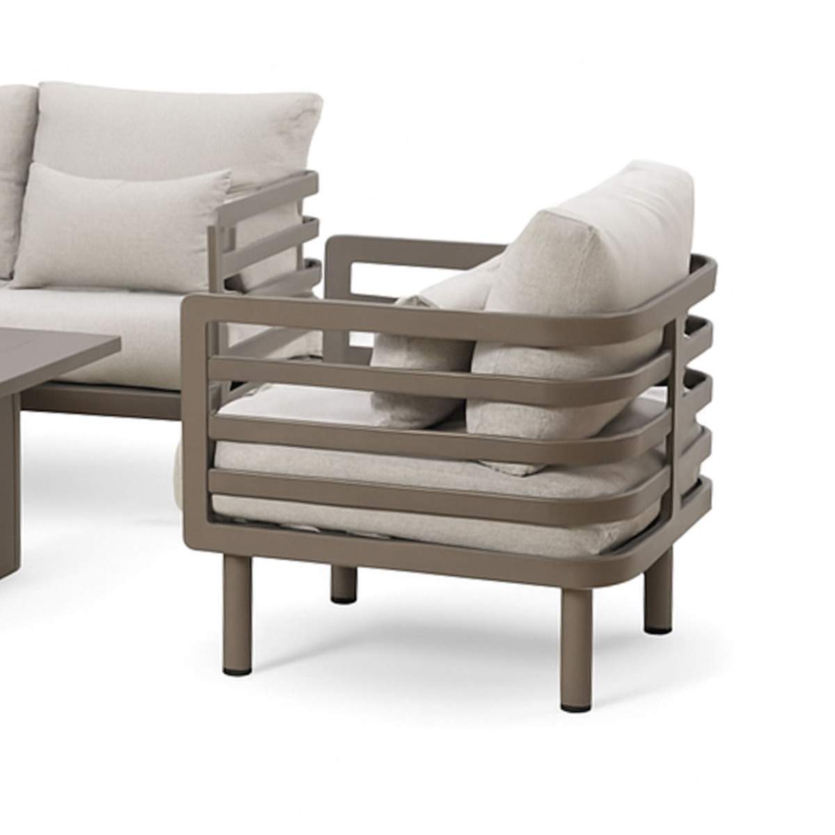 Maze Metro Aluminium 3 Seat Garden Sofa Set