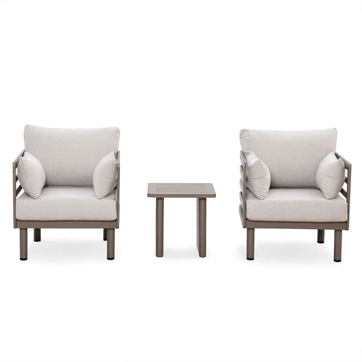 Maze Metro Aluminium Garden Lounge Set