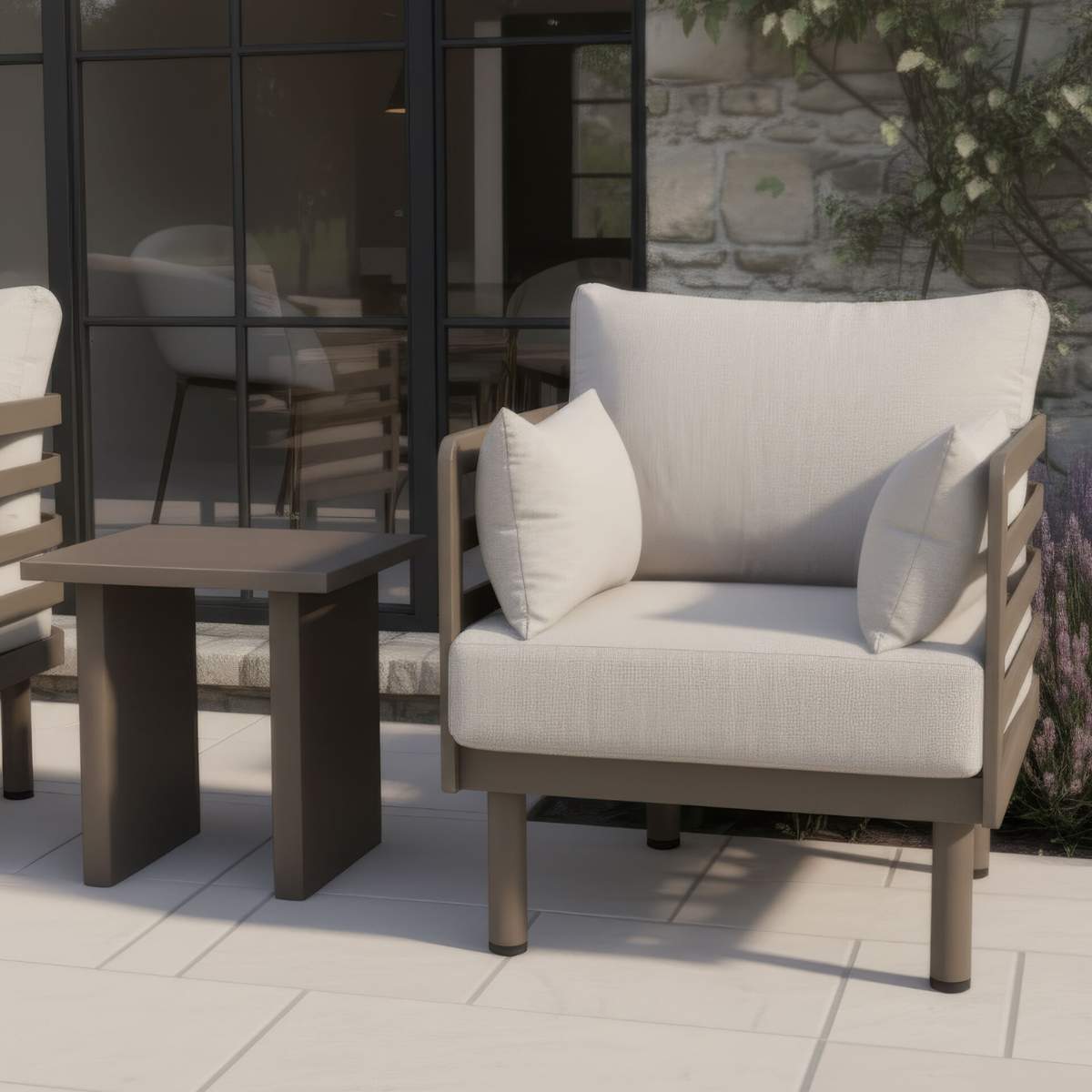 Maze Metro Aluminium Garden Lounge Set